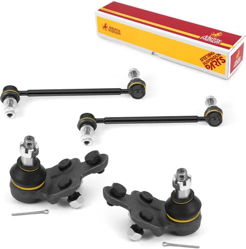Vista 34 de Metrix Premium Chassis Parts - Juego de 4 piezas de articulación de rótula superior y barra estabilizadora delantera para Ford Ranger RWD 1998-2011