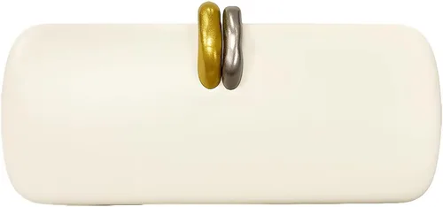 Vista 39 de Bolso de mano de piel sintética desmontable con cadena cruzada, bolso de noche, bolso de mano para mujer, formal, boda, fiesta, baile de graduación