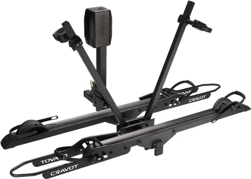 Vista 9 de CRAVOT Portabicicletas elevadoras eléctricas, soporte motorizado para bicicletas, capacidad de 200 libras de capacidad de hasta 5 pulgadas, portador