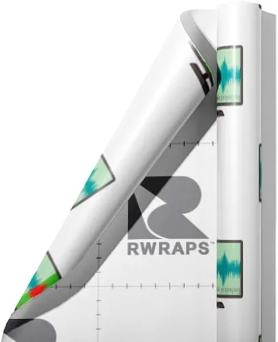 Vista 4 de Rwraps Hardware Technology - Rollo de película de vinilo brillante para edición de audio, 59 pulgadas x 1 pie con tarjeta de aplicación para vehículo