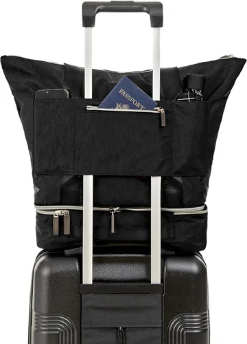 Vista 5 de Biaggi Carry Cubes la bolsa de viaje definitiva con cubo de embalaje de zapatos extraíble - Organiza tus artículos esenciales con facilidad!