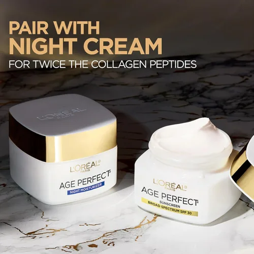 Vista 5 de L'Oreal Paris Age Perfect Collagen Expert - Hidratante antienvejecimiento de día, 2.5 onzas