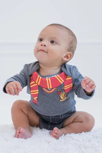Vista 5 de Harry Potter Paquete de 3 mamelucos para bebés recién nacidos a bebés