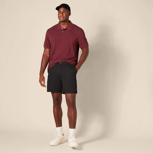Vista 8 de Tienda Essentials Mens Slim-Fit 7" Chino Shorts