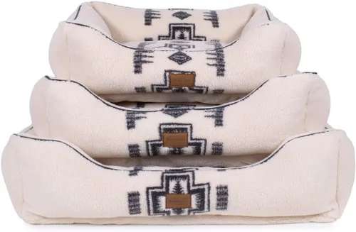 Vista 11 de Pendleton Harding Tonal Berber Kuddler - Cama para perro en gris, M
