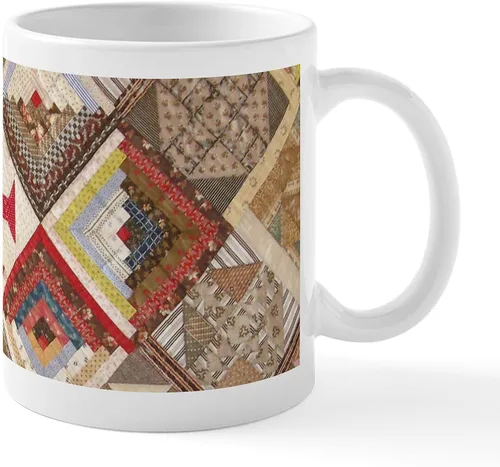 Vista 37 de CafePress I'd Rather Be Quilting Mug Taza de café de cerámica de 11 oz (11.0 fl oz)