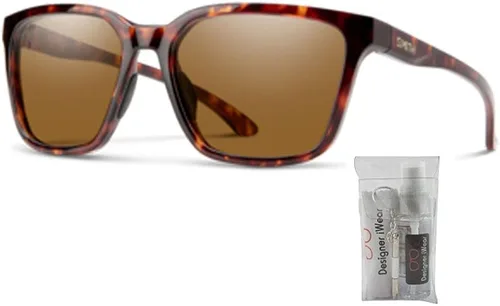 Vista 2 de Smith Shoutout Rectangle Sunglasses for Men for Women + BUNDLE With Designer iWear Eyewear Kit