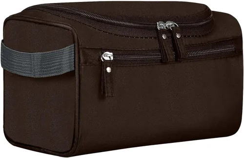 Vista 13 de Neceser colgante para mujeres y hombres, maquillaje de viaje, gran capacidad, kit de Dopp portátil, bolsa organizadora de almacenamiento con gancho