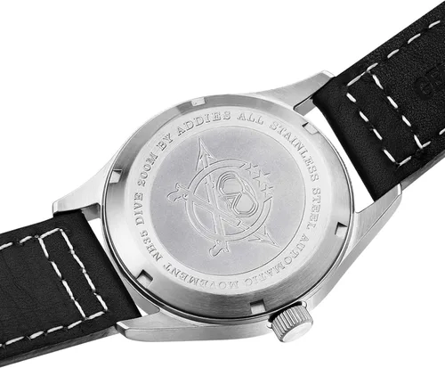 Vista 3 de ADDIESDIVE Reloj piloto para hombre automático de acero NH35A Movimiento Diver 200M esfera luminiscente