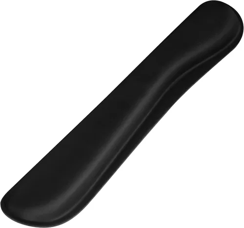 Vista 8 de Reposamuñecas Yolanda para Teclado/Almohadilla - Gel Refrescante - Bordes Cosidos - Accesorio Ergonómico para Teclado, Negro