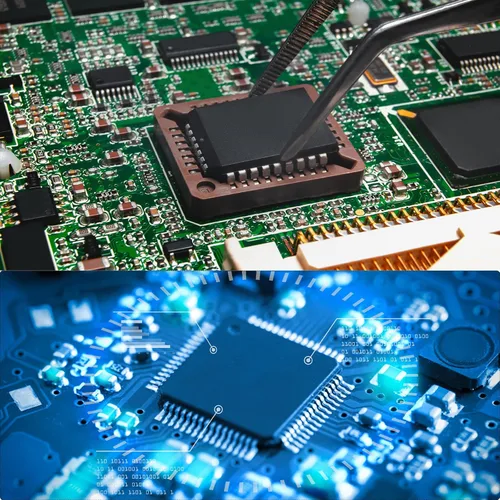 Vista 5 de PATIKIL PLCC32P IC Socket 32Pin 0.050 in Pitch SMT Dispositivos montados en superficie para placa PCB Paquete de 2