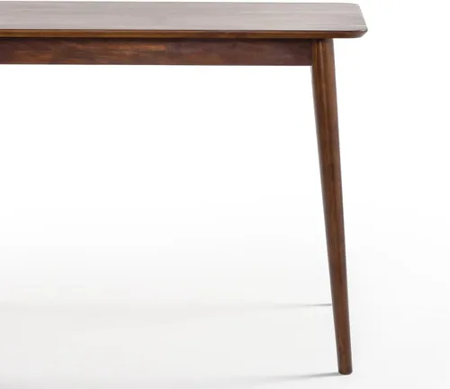 Vista 6 de Zinus Jen - Mesa de comedor de madera maciza de 47 pulgadas, fácil montaje, color espresso