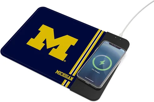 Vista 46 de SOAR NCAA Almohadilla de ratón unisex con carga inalámbrica para teléfono celular