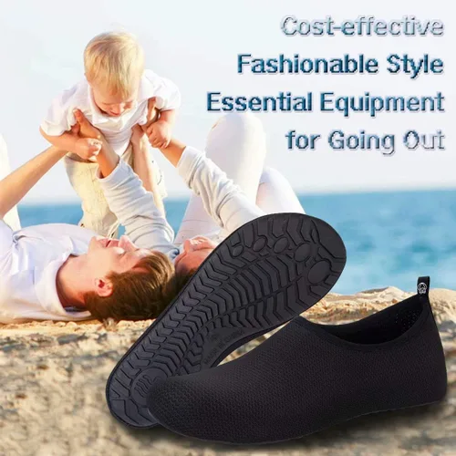 Vista 6 de YALOX - Zapatos de agua para deportes al aire libre, playa, natación, acuáticos, secado rápido, zapatos tipo calcetines, calzado descalzo para surf