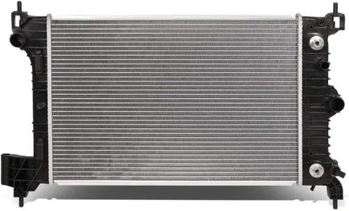Vista 9 de DNA Motoring OEM-RA-13097 Radiador de núcleo de aluminio estilo OE de 1 fila compatible con 09-11 Pontiac G3 / Aveo5 AT, 23-5/8 pulgadas de ancho x