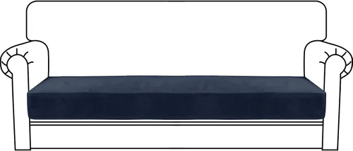 Vista 66 de MAXIJIN Fundas de cojín elásticas de terciopelo para sofá, funda de cojín suave de repuesto para sofá de dos plazas, protector de asiento