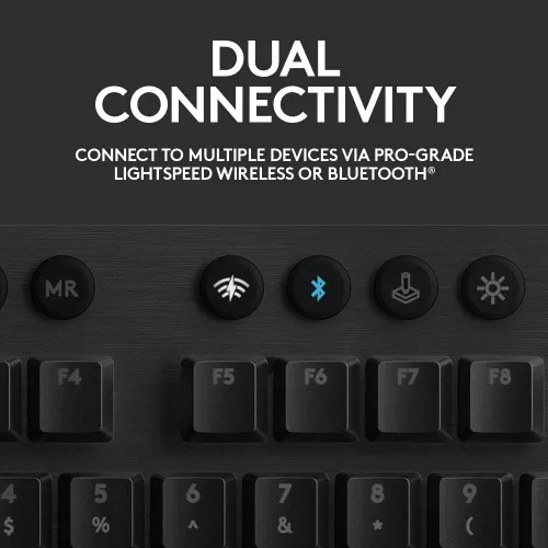 Vista 6 de Teclado mecánico inalámbrico Logitech G915 para juegos - Lineal (renovado)