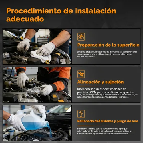 Vista 5 de Bomba de Agua Profesional con Junta Compatible para Chevy Cruze Trax Sonic Buick Encore 2011-2020