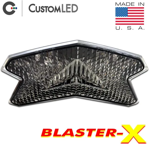 Vista 2 de Luz trasera LED integrada Kawasaki Z125 PRO Blaster-X 2017-2024 (lente transparente)