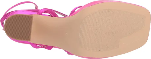 Vista 4 de GUESS Sandalias de tacón Yenna para mujer