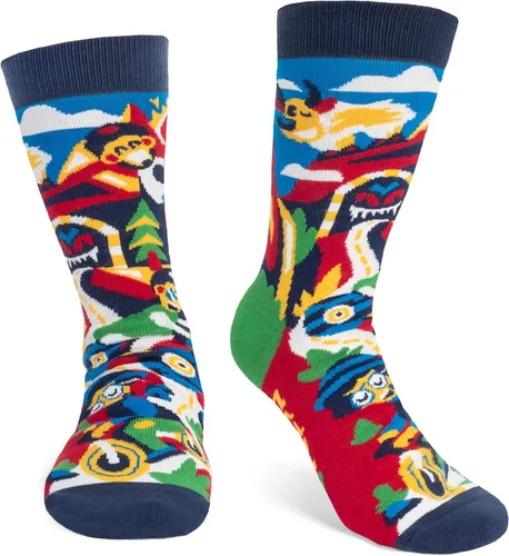 Vista 4 de Lavley Calcetines divertidos para amantes de las actividades al aire libre y más, regalos novedosos para hombres, mujeres y adolescentes