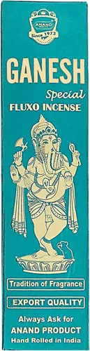 Vista 3 de Ganesh Special Fluxo Incense - 5 paquetes, 0.88 oz por paquete