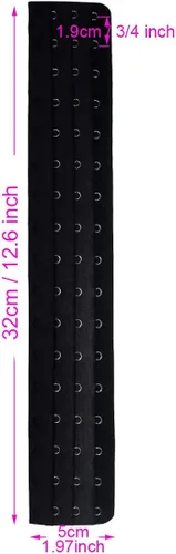 Vista 2 de DoHope Extensores de corsé de espalda de sujetador largo para Bustiers Shapewear cintura Cincher