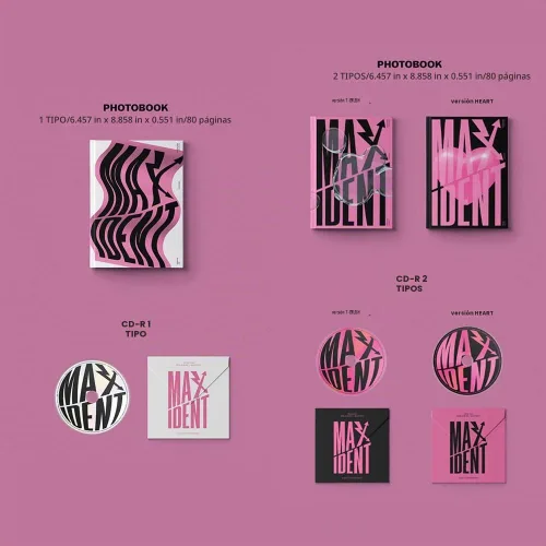 Vista 3 de dreamus Stray Kids (Maxident) Juego de edición estándar + álbum de edición limitada, multicolor