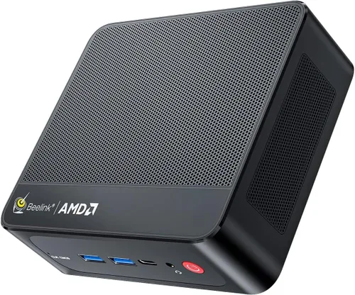 Vista 12 de Beelink Mini PC SER5 MAX, AMD Ryzen 7 6800H (8C/16T, hasta 4.7GHz), mini computadora 32G LPDDR5 RAM 1TB NVMe PCIE4.0 SSD, mini computadora
