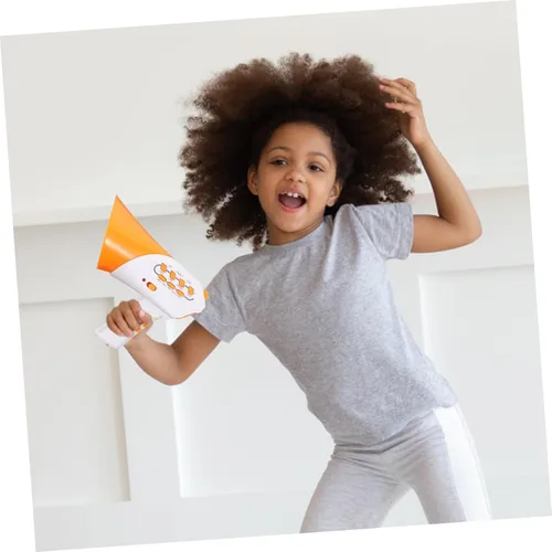 Vista 8 de Kisangel Cambiador de voz de megáfono para niños, 1 unidad, juguete divertido para cambiar, megáfono, fiesta, broma, juguete (sin batería) Scream