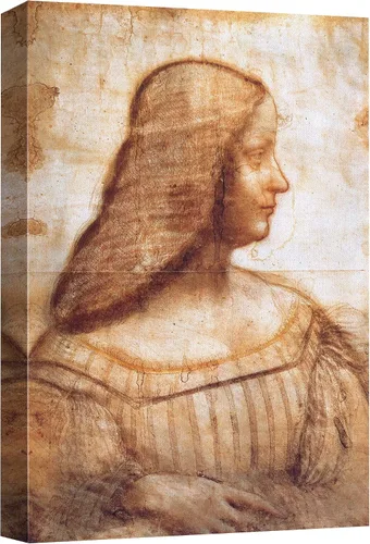 Vista 39 de wall26 Lienzo impreso para pared, diseño de Salomé y San Juan Bautista, por Solario, Historia del Renacimiento, ilustraciones de bellas artes, arte