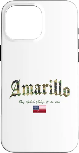 Vista 19 de iPhone 16 Amarillo Gothic Design Camouflage Version Case