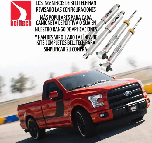 Vista 3 de Belltech Kit completo de reducción de altura 15-20 Ford F150 todas las cabinas