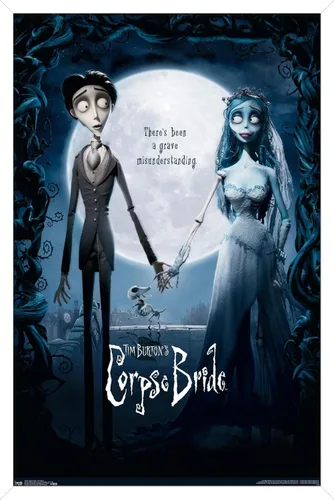Vista 10 de Trends International Tim Burton's The Corpse Bride - Póster de pared de una hoja, 14.725 x 22.375 pulgadas, versión premium sin marco