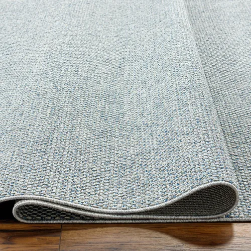 Vista 7 de Livabliss x Becki Owens Birdie - Alfombra neutra para exteriores, 1 pies 11 pulgadas x 2 pies 11 pulgadas, azul-mezclilla
