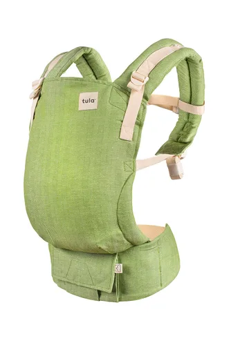 Vista 16 de Baby Tula Portabebés con panel de lino libre de crecimiento, ajustable, cómodo, portabebés de recién nacidos a niños pequeños - Ajuste ergonómico