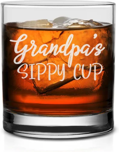Vista 2 de Vaso de whisky Grandpa's Sippy Cup - Divertido regalo de cumpleaños para papá
