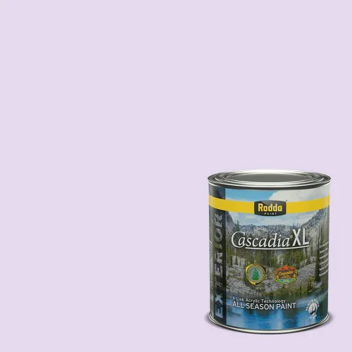 Vista 28 de Rodda Paint CASCADIA XL Pintura e imprimación de satén exterior en uno, cuarto de galón, bikini lavanda