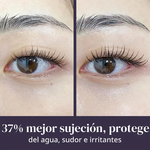Vista 3 de Extensiones de pestañas con sellador
