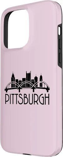 Vista 59 de iPhone 16 Pittsburgh Skyline 412 Steel City Case
