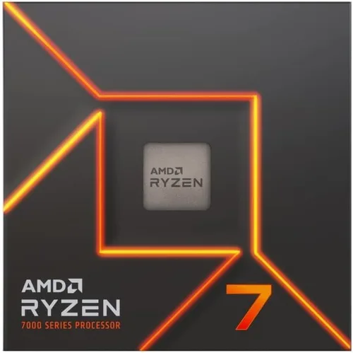 Vista 2 de AMD Procesador de escritorio desbloqueado Ryzen 7 7700 de 8 núcleos y 16 hilos
