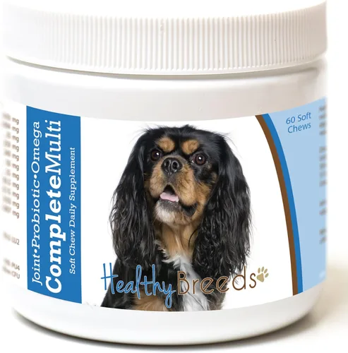 Vista 24 de Healthy Breeds Affenpinscher todo en uno multivitamínico suave masticable 60