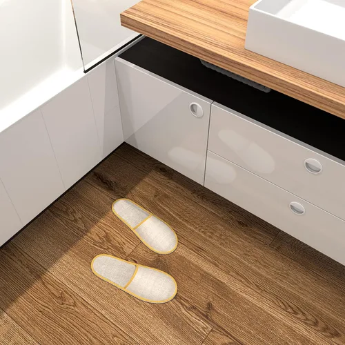 Vista 7 de Maeline Zapatillas de spa, antideslizantes, desechables, al por mayor, pantuflas de hotel para invitados, multicolor reutilizables, para interiores