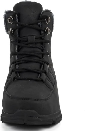 Vista 2 de UPSOLO Botas de senderismo de nieve para mujer, impermeables, aisladas, ligeras, botines al tobillo