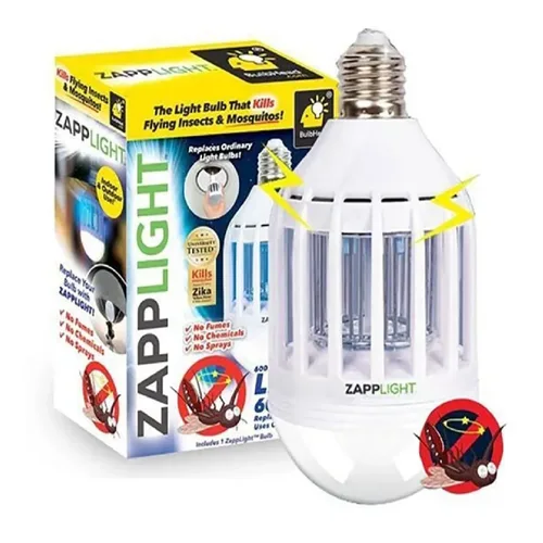 Vista 3 de BOMBILLOS DE MOSQUITO 15 W MORADO