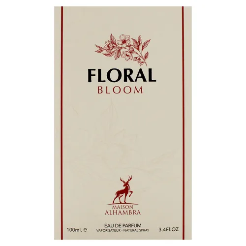 Vista 6 de Floral Bloom por Maison Alhambra para mujer - 3.4 oz EDP Spray