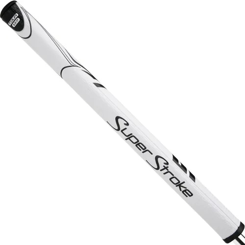 Vista 9 de SuperStroke Zenergy Tour Golf Putter Grip Negro/Blanco