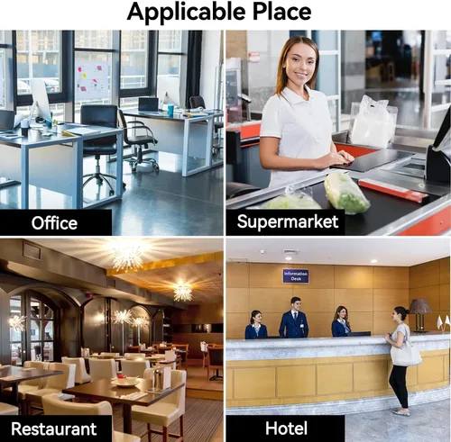 Vista 9 de Soporte para púas de recibos, de acero inoxidable, para restaurante, escritorio, soporte para recibos, espiga, tenedor, husillo de comprobación