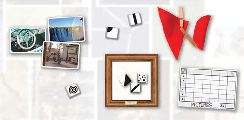 Vista 4 de Rio Grande Games Pictures - Juego de mesa de expansión naranja para la familia, juegos de fiesta creativos con 55 cartas nuevas, juego para mayores