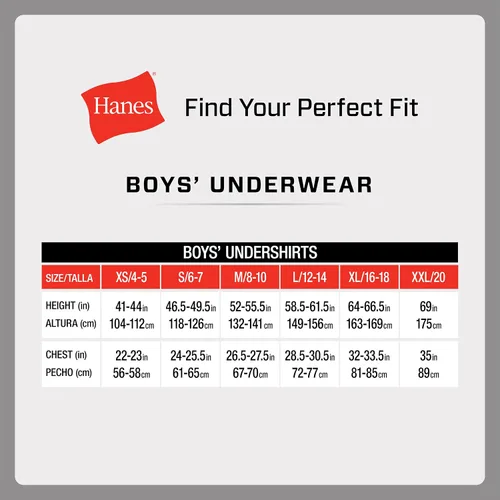 Vista 4 de Hanes Boys' ComfortSoft Boxer Briefs, Covered Waistband, Soft Underwear, 7 & 10 Pack